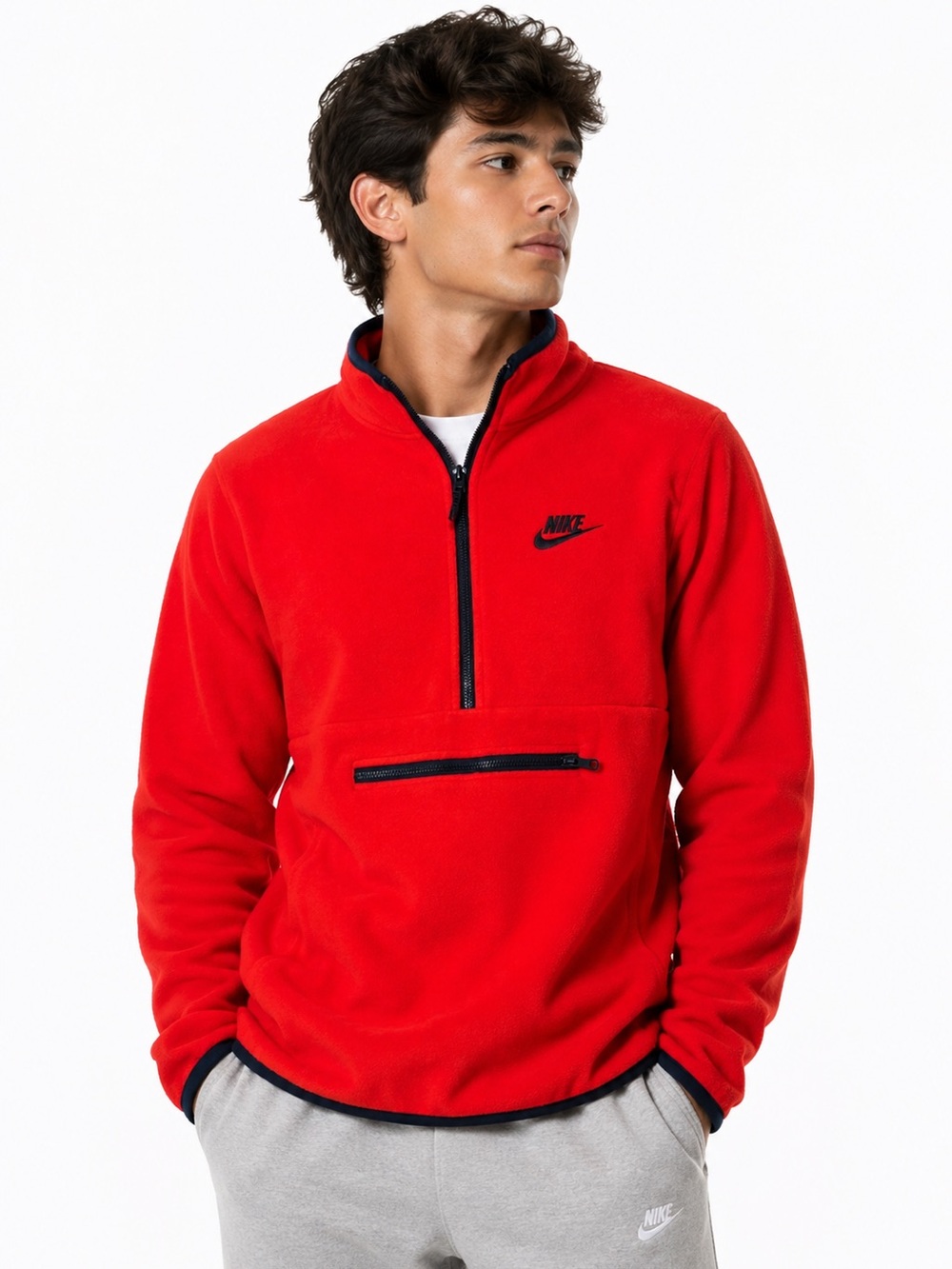 Nike Club Fleece+ 1/2 Zip Pullover Jacket